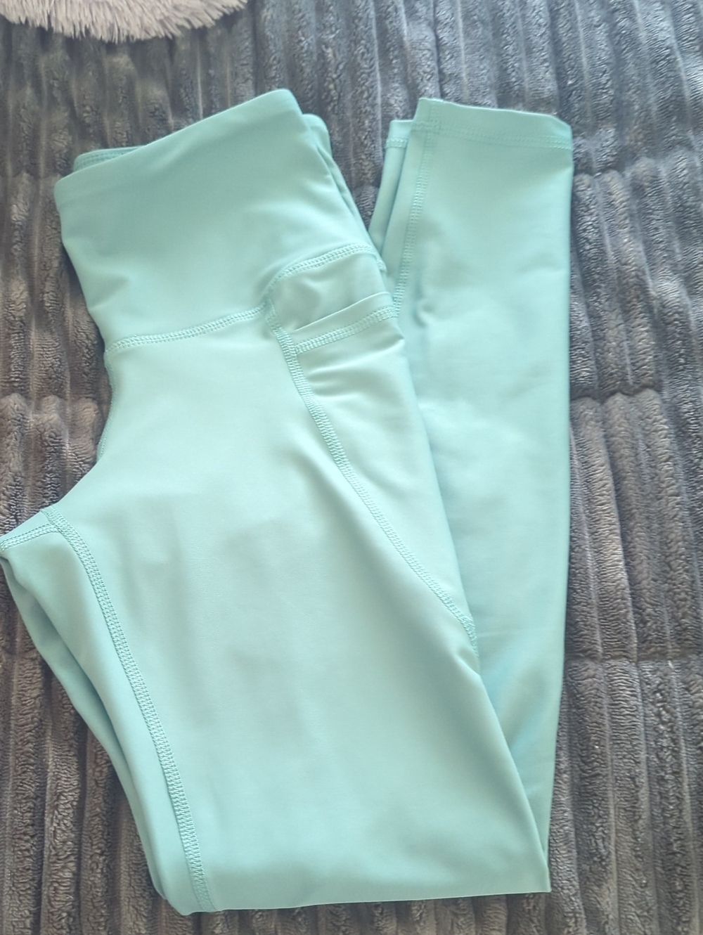 Old Navy Powersoft High-Waist Mint Green Leggings